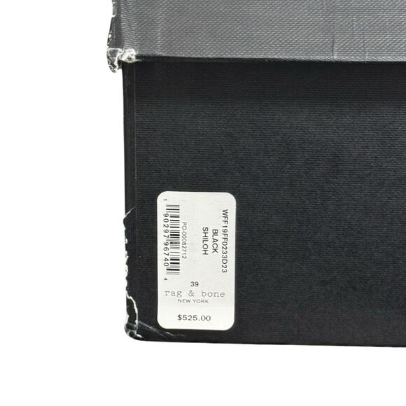 NIB! Rag & Bone Shiloh Lace-Up Leather Combat Boots - Size EU 39 / US 9 - Picture 14 of 16